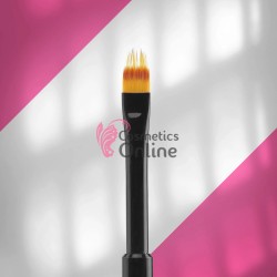 Pensula de unghii Staleks pentru pictura ombre, din par sintetic, lungime 11 mm, model NBE-07